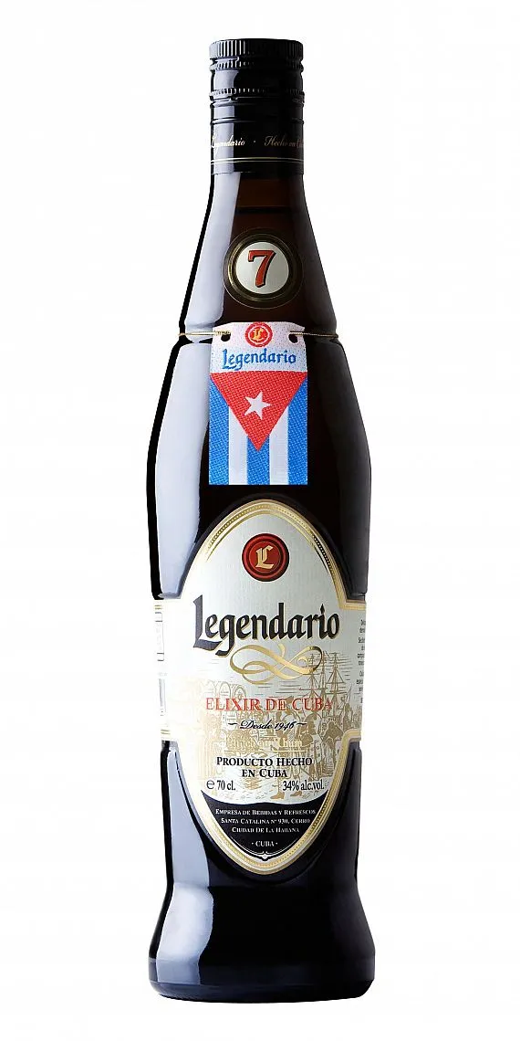 Rum Elixir Legendario 7y holá lahev 34%0.70l