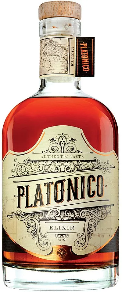 Rum Elixír Platonico Caribbean 5y holá lahev 34%0.70l