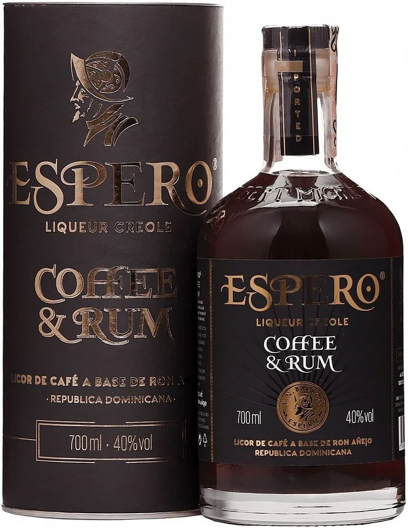 Rum Espero Coffee & Rum v tubě  40%0.70l