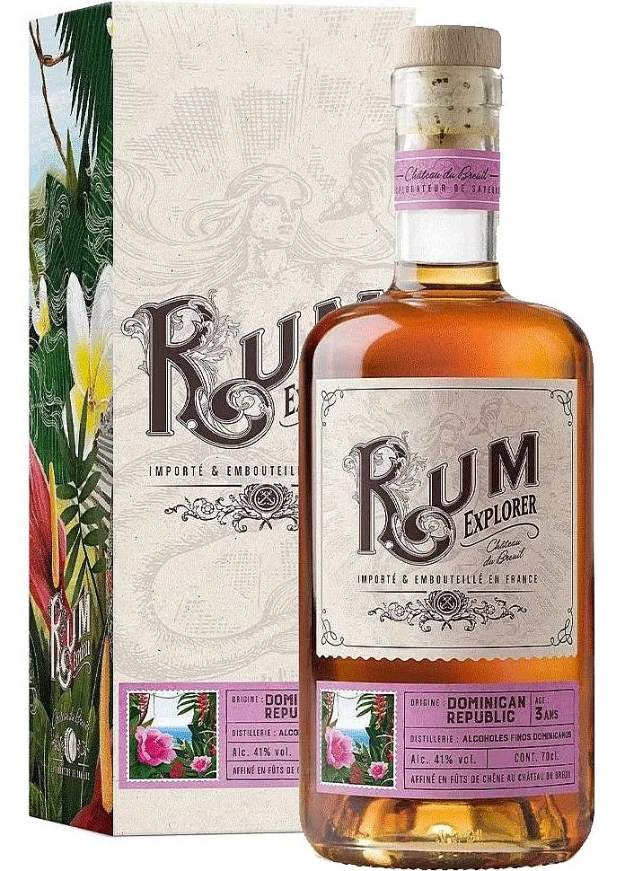 Rum Explorer Alcohole Finos Dominican v krabičce 41%0.70l