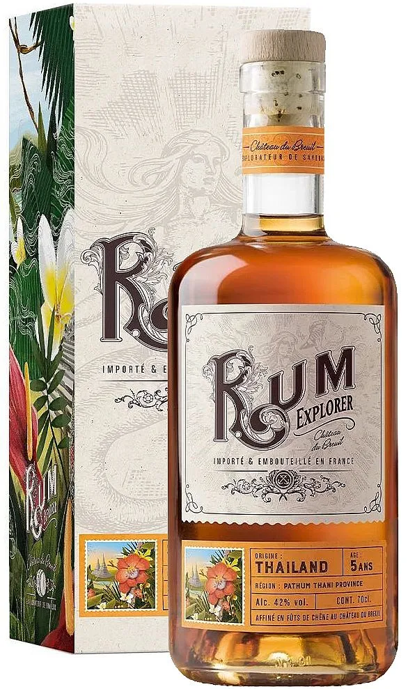 Rum Explorer Pathum Thani Thailand v krabičce 42%0.70l