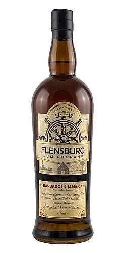 Rum Flensburg Barbados & Jamaica  40%0.70l