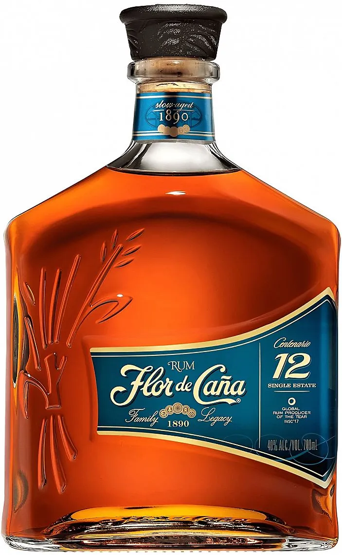 Rum Flor de Cana 12 holá lahev 40%0.70l