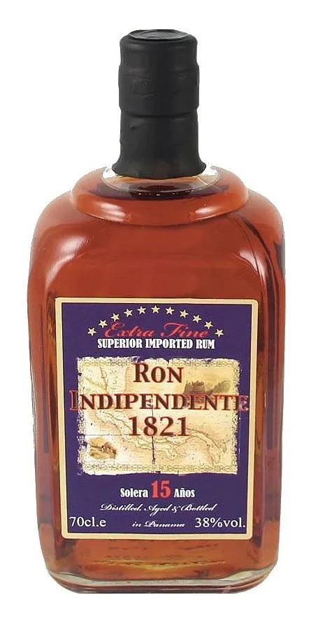 Rum Indipendente 1821 Solera 15 aňos Panama 38%0.70l