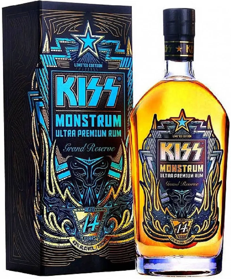 Rum Kiss 14y Monstrum v krabičce 43%0.70l