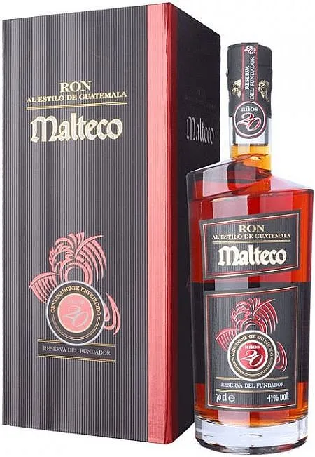 Rum Malteco 20y Reserva del Fundador v krabičce 40%0.70l