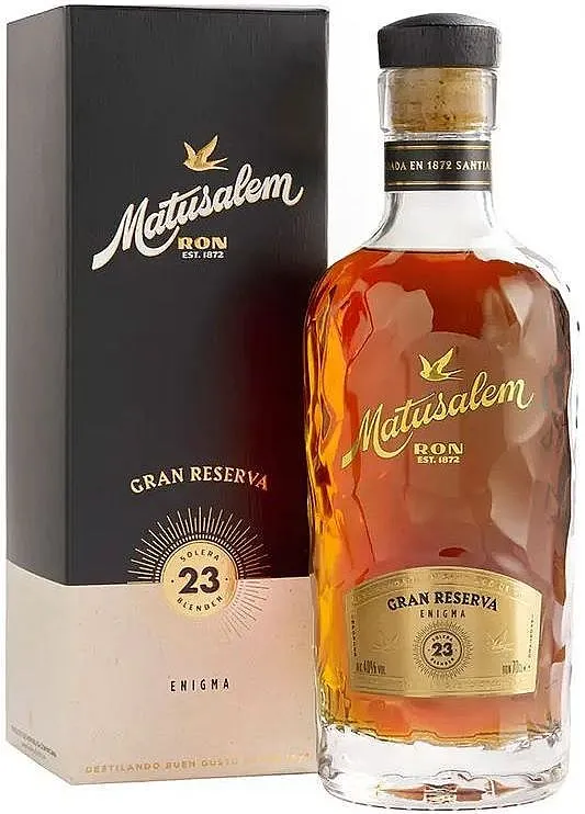 Rum Matusalem 23y Enigma černá krabička 40%0.70l