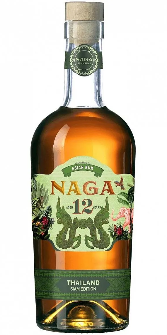 Rum Naga 12y Siam Thailand holá lahev  43%0.70l