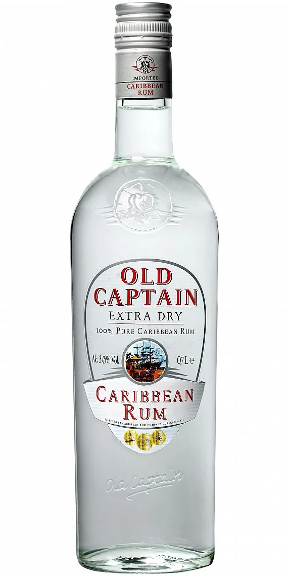 Rum Old Captain white       37.5%0.70l