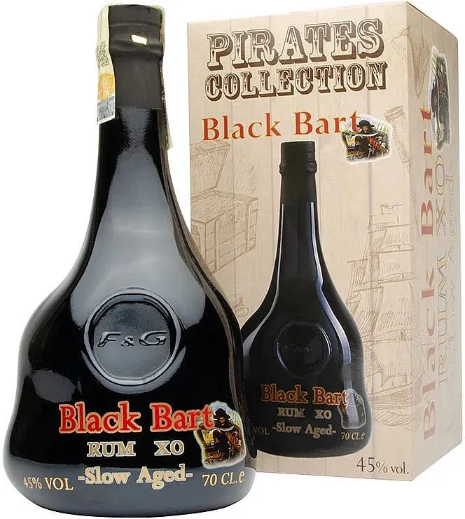 Rum Pirates Legends Sir Black Bart XO v krabičce 45%0.70l