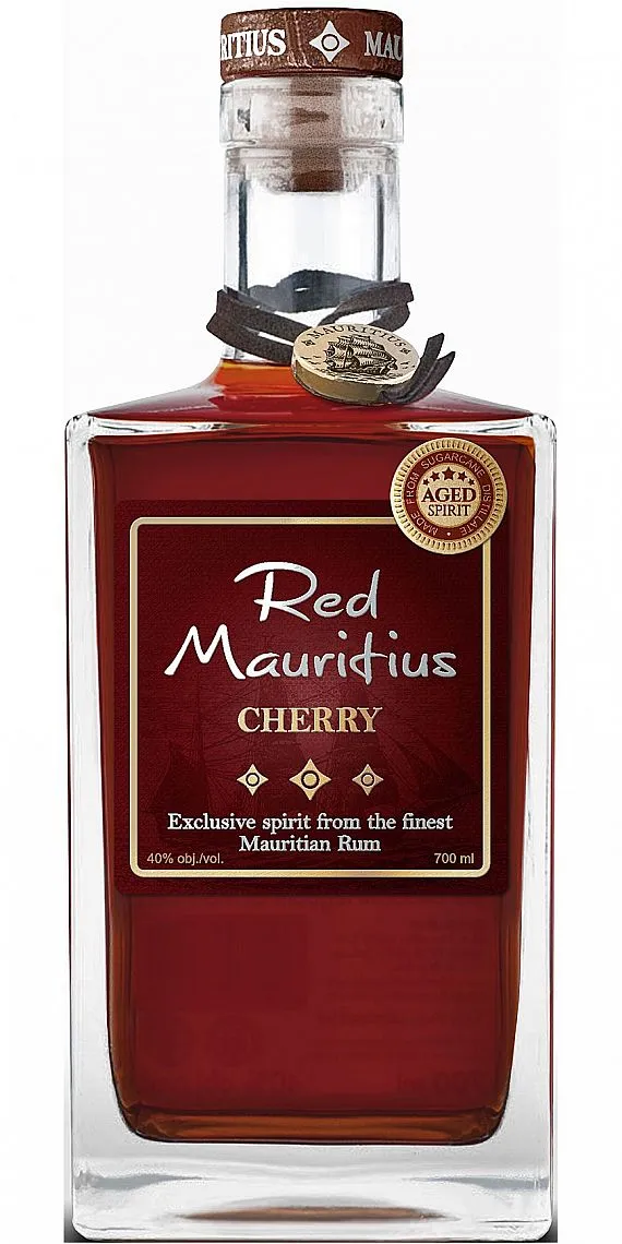 Rum RED Mauritius Cherry Cask holá lahev 40%0.70l