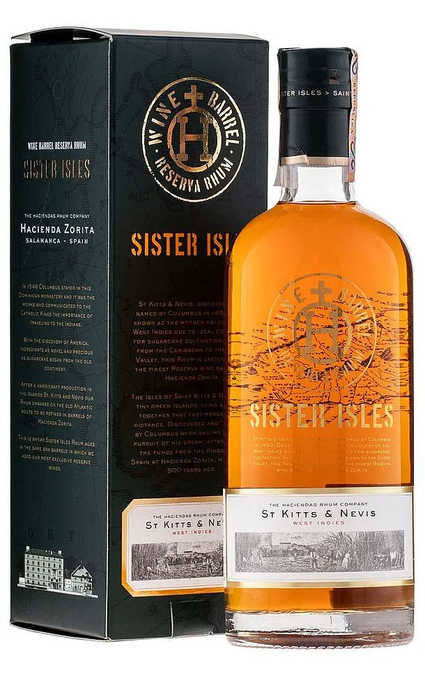 Rum Sister Isles 15y  gB 45%0.70l