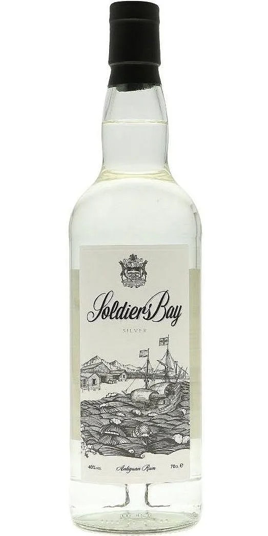 Rum Soldiers Bay silver blanco  40%0.70l