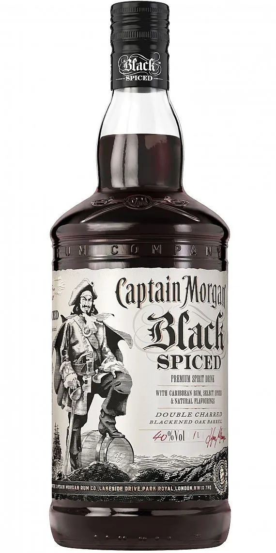 Rum Spiced BLACK Captain Morgan 40%0.70l