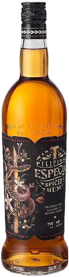 Rum Spiced Tanduay Especial holá lahev  40%0.70l