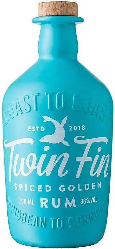 Rum Twin Fin Golden Spiced 38%0.70l