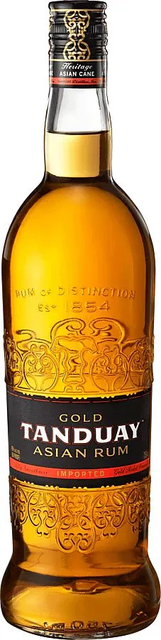 Rum Tanduay Gold 7y holá lahev  40%0.70l