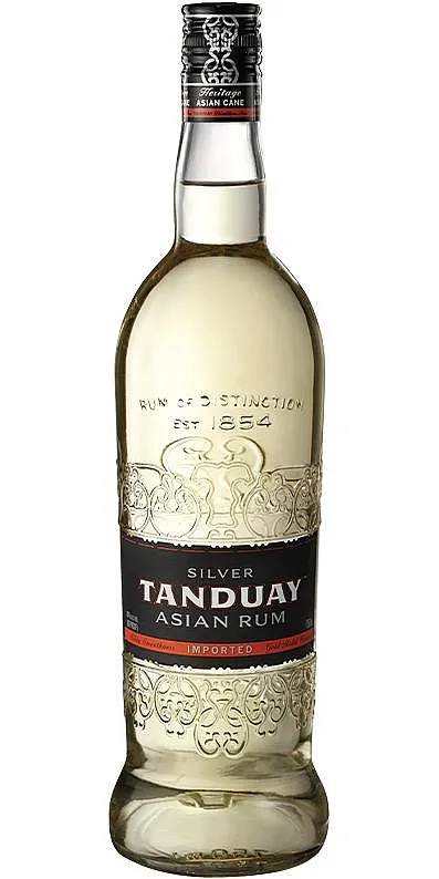Rum Tanduay Silver 5y filtrovaný holá lahev  40%0.70l