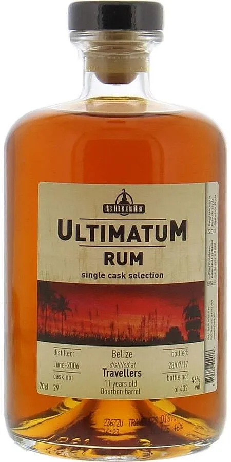 Rum Ultimatum 2006 Belize 11y 46%0.70l