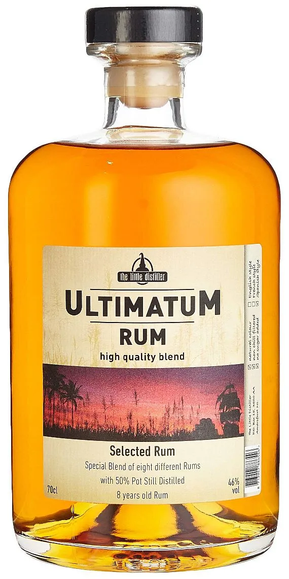 Rum Ultimatum 8y Selected 46%0.70l