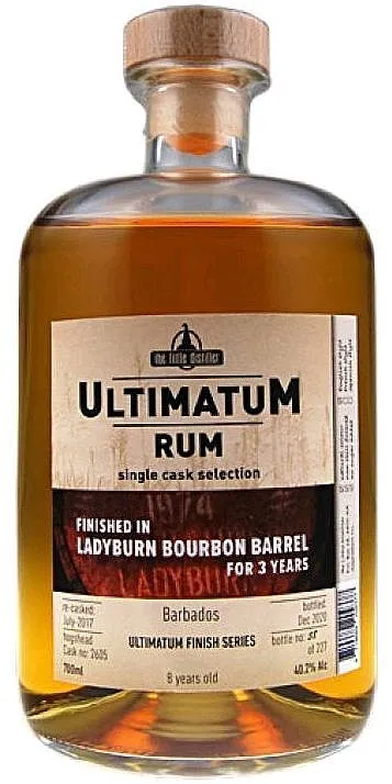 Rum Ultimatum 2017 Barbados Ladyburn Cask 40.2%0.70l