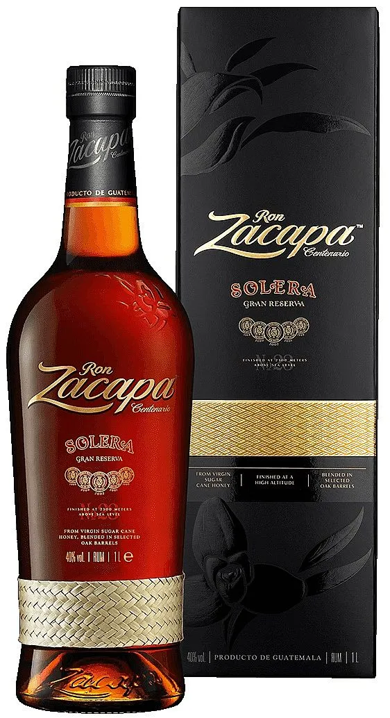 Rum Zacapa SOLERA Gran Reserva v hnědé krabičce 40%0.70l