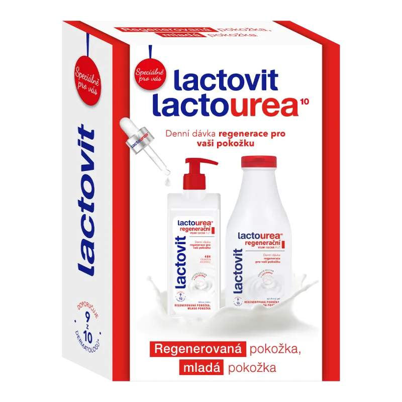 Sada Lactovit Lactourea - pro velmi suchou pleť