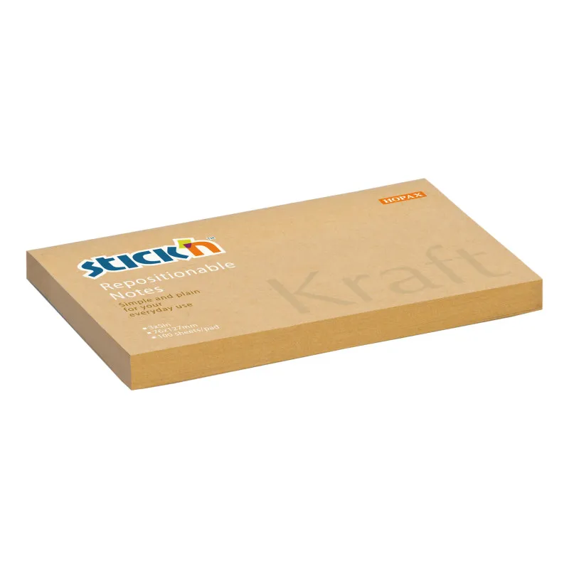 Samolepicí bločky Stick´n by Hopax Kraft Notes - 76 mm x 127 mm / 100 lístků