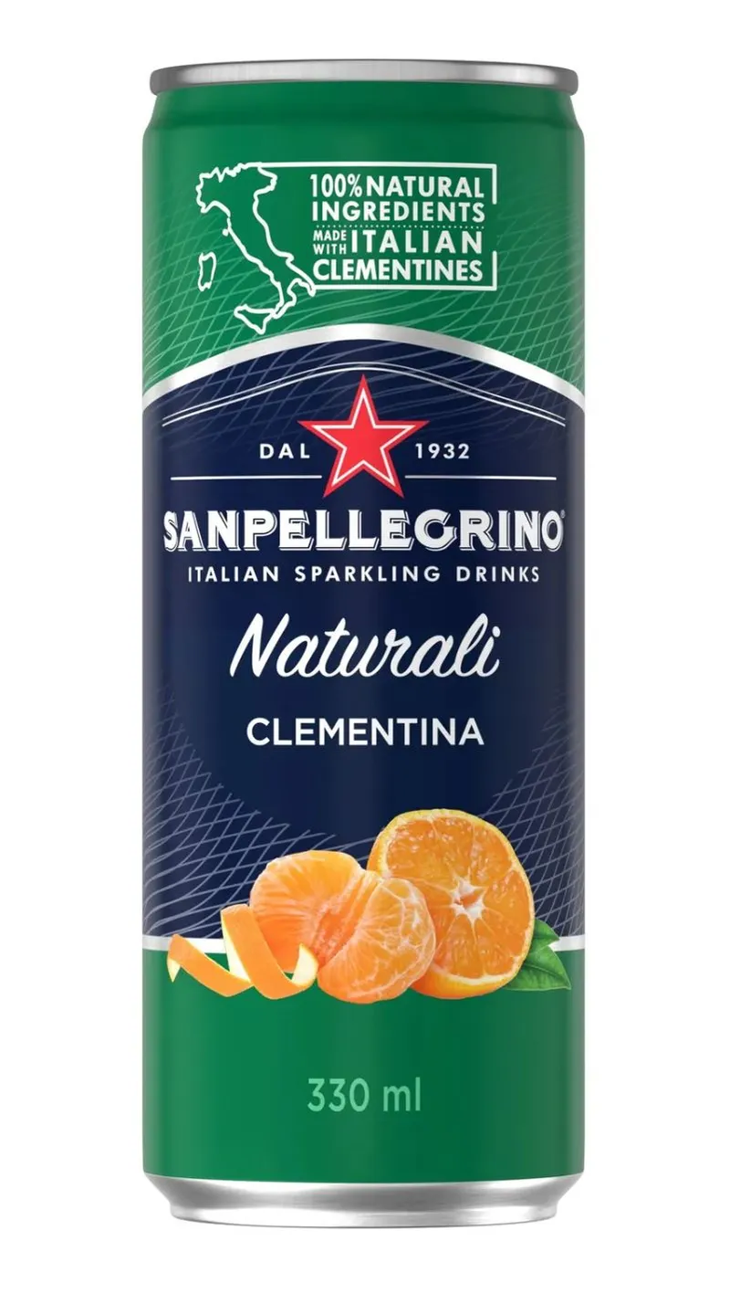 San Pellegrino Clementina 0,33l, plech