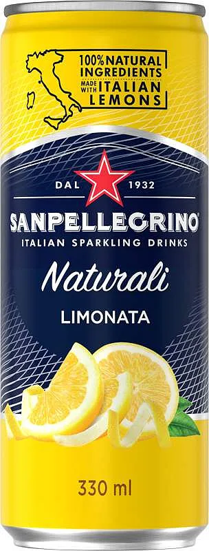 San Pellegrino Limonata (citron) 0,33l, plech