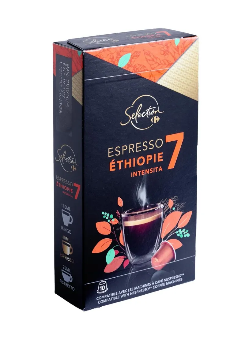 C Selection Nespresso Espresso Ethiopie kapsle 10ks 52g