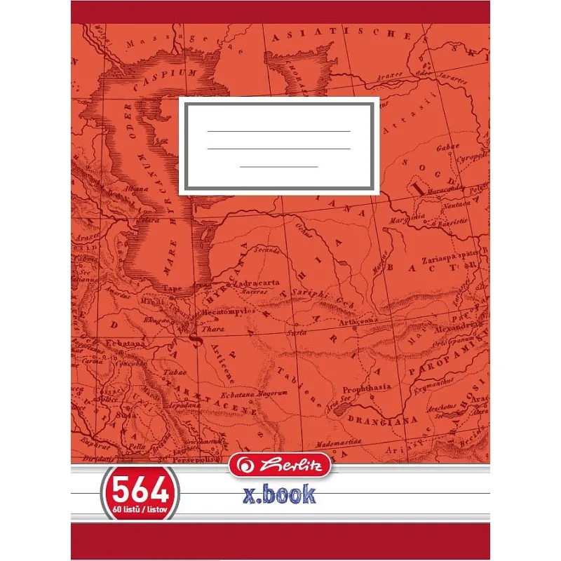 Sešit školní Herlitz Premium 564 - A5 / linka / 60 listů