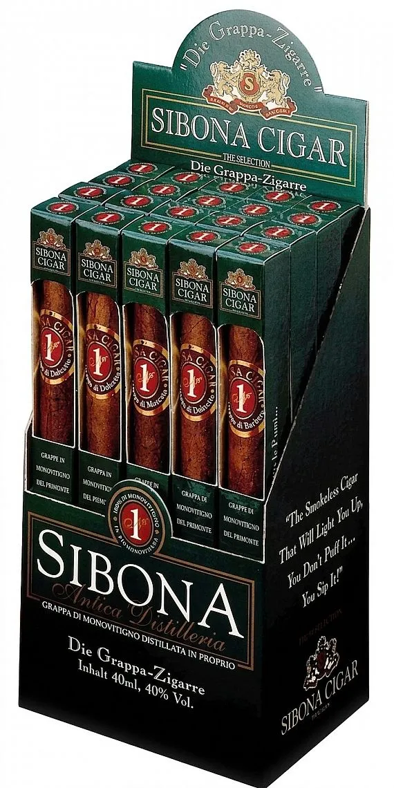 Set MINI Sibona Cigars v papírové krabičce gB 40%20x0.04l