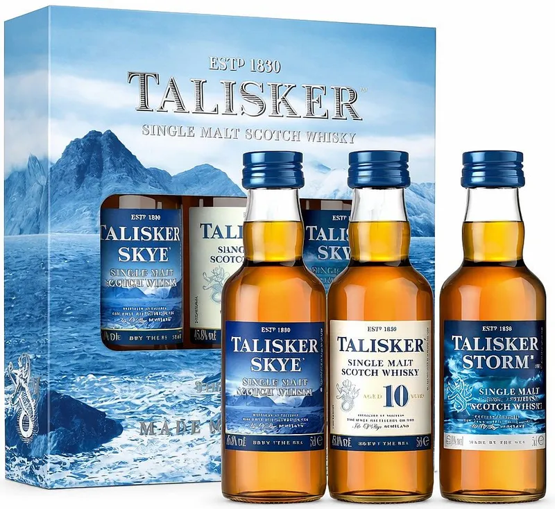 Set Whisky Talisker mini  GB 45.8%3x0.05l