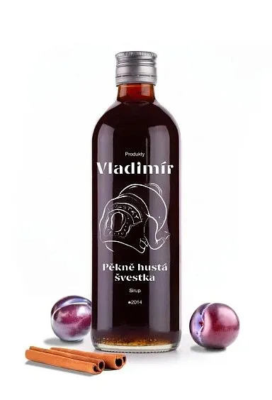 Sirup Vladimír - švestka a koření 0,7l