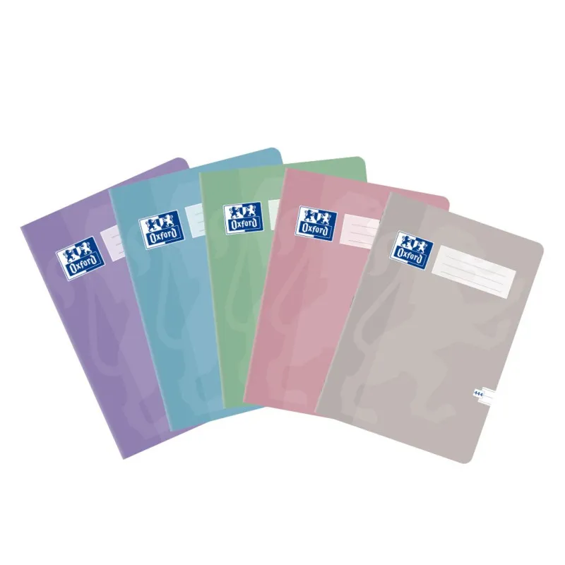 Školní sešit Oxford Pastel - A4 / linka / 40 listů / 444