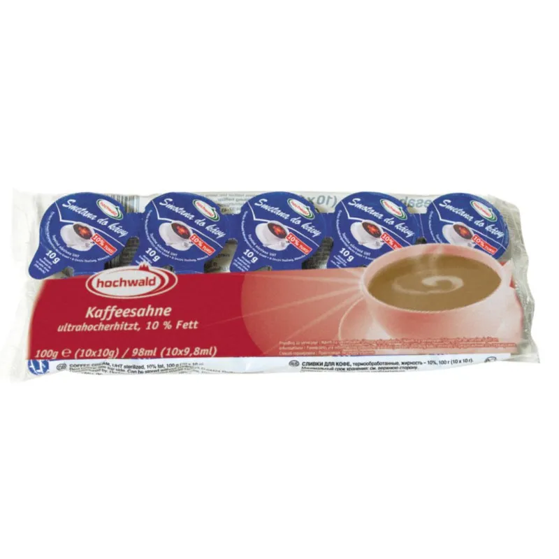 Smetana do kávy porcovaná - 10 g x 10 ks