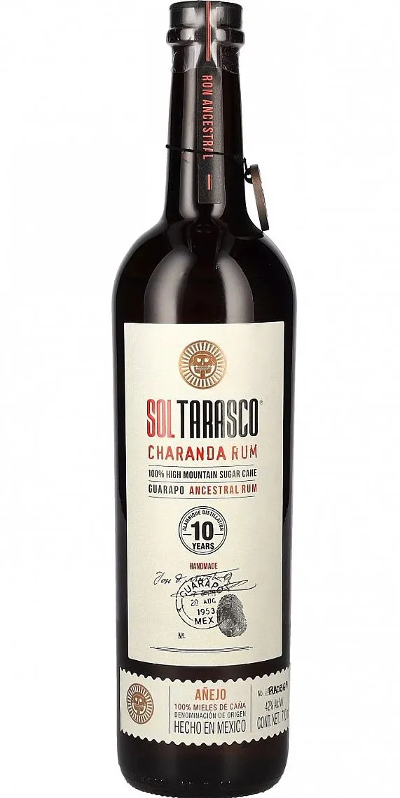 Rum Sol Tarasco Charanda 10y 42%0.70l