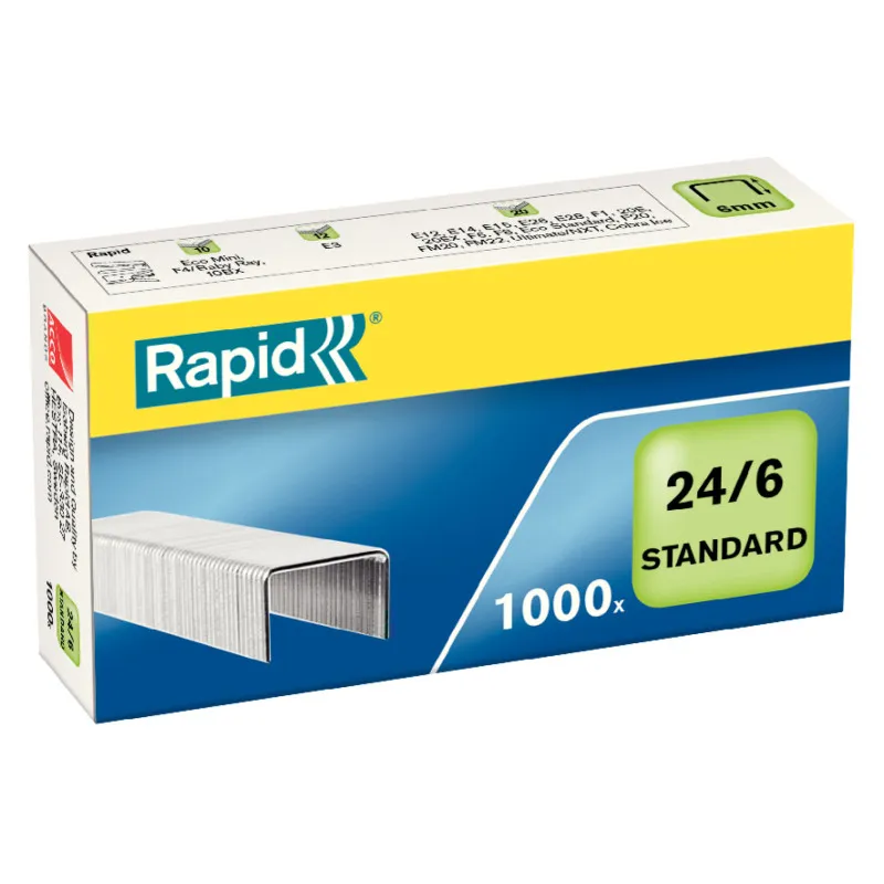 Spojovače Rapid - 24 / 6 / 1000 ks