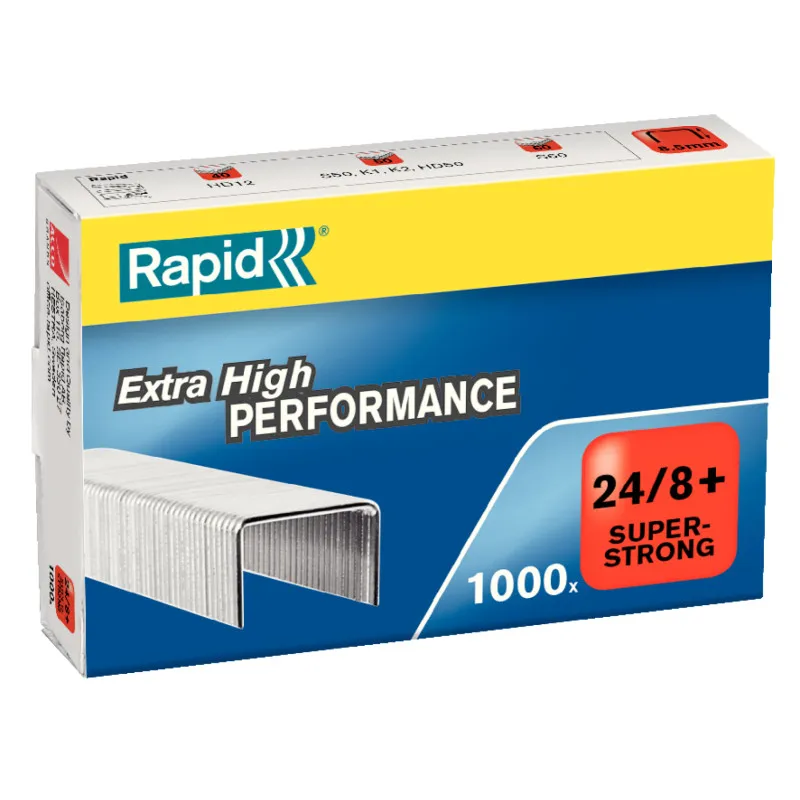 Spojovače Rapid - 24 / 8+ / 1000ks / Super Strong