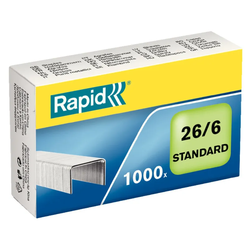 Spojovače Rapid - 26 / 6 / 1000 ks