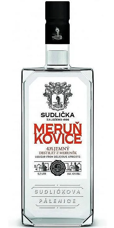 Sudlička Meruňkovice 43%0.70l