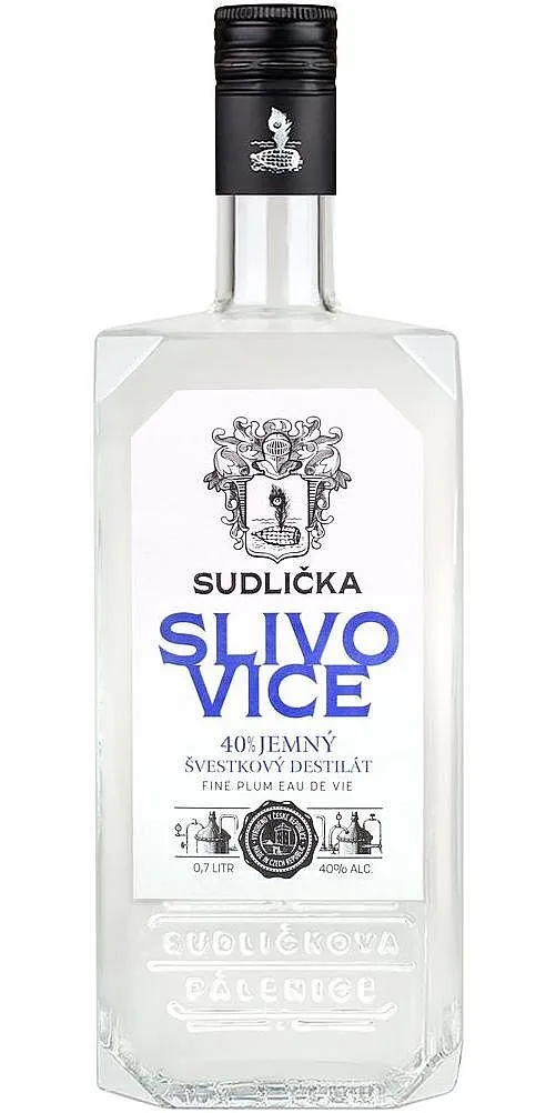 Sudlička Slivovice 40 Jemná 40%0.70l