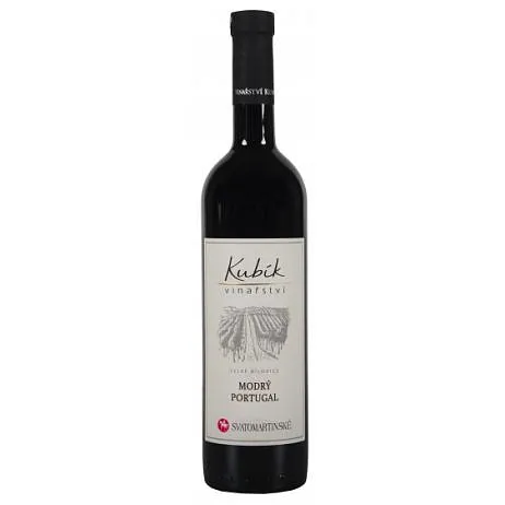 Svatomartinské červené  Modrý Portugal 0.75l Kubík