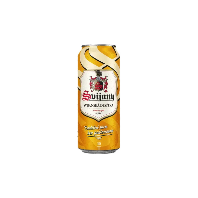 Svijanská "10" 0,5l plech