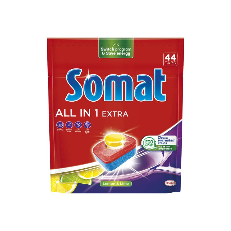 Tablety do myčky SOMAT All in 1 Extra - 44 ks