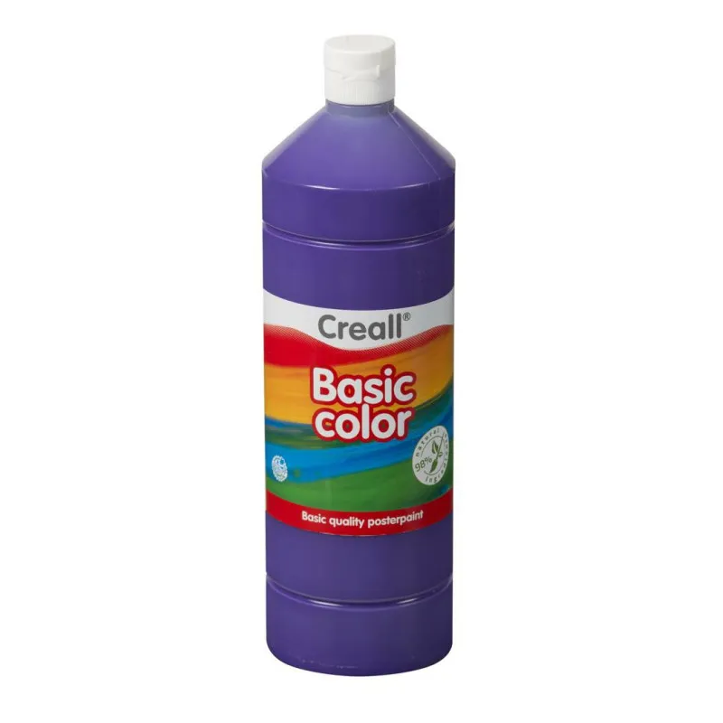 Temperová barva Creall - 1000 ml / světle červená