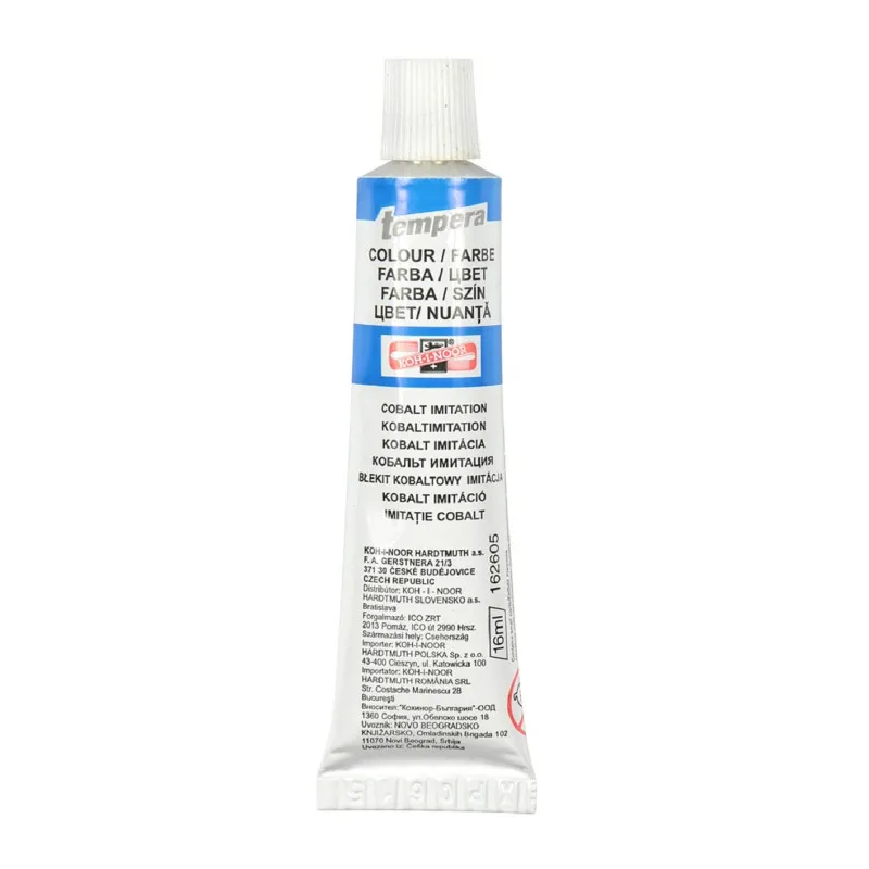Temperová barva - kobalt imitace / tuba 16 ml