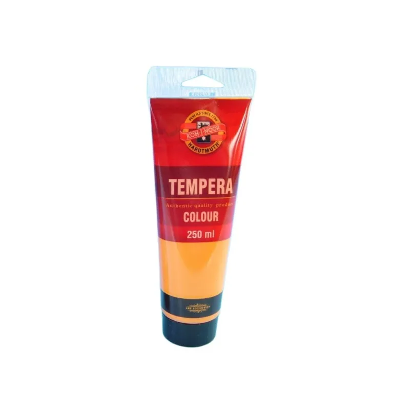 Temperová barva - oranžová / tuba 250 ml