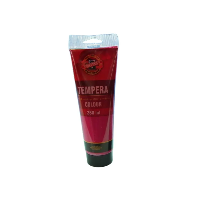 Temperová barva - purpurově červená / tuba 250 ml